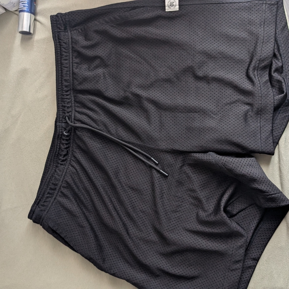 Reigning Champ Charcoal Mesh Shorts